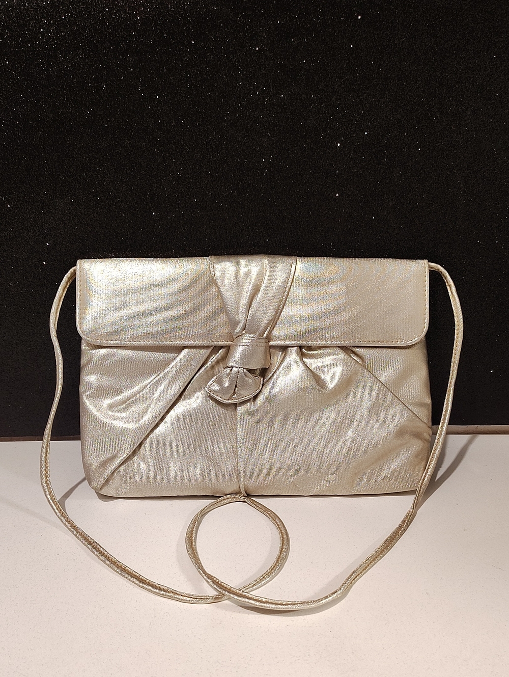 Magid Gold Evening Crossbody Bag